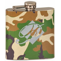 Camouflage Laserable Stainless Steel Flask